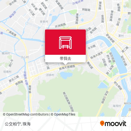 公交柏宁地图
