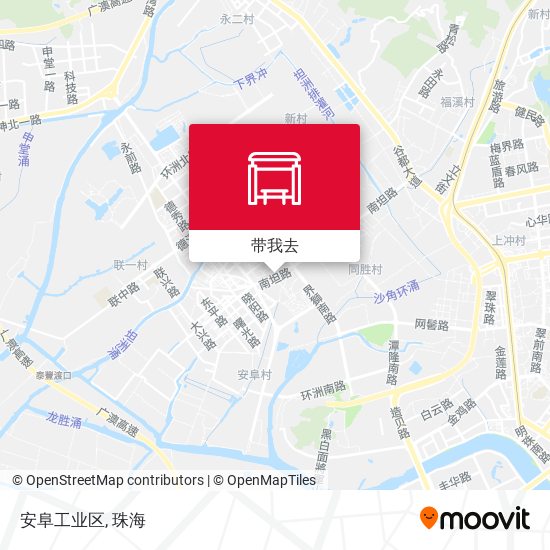 安阜工业区地图