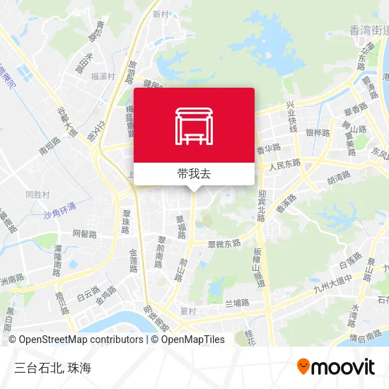 三台石北地图