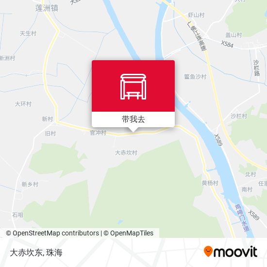 大赤坎东地图