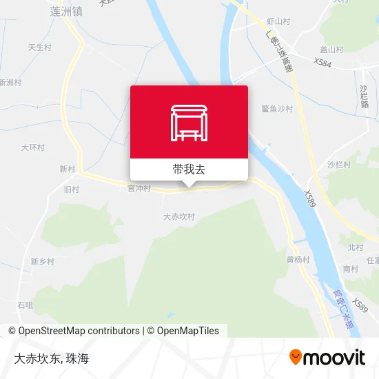 大赤坎东地图