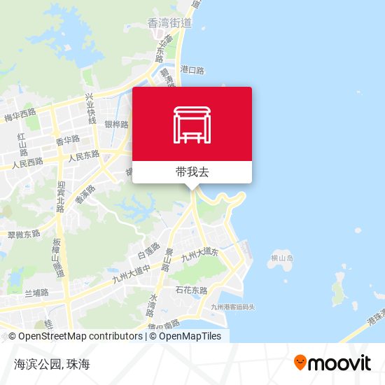 海滨公园地图