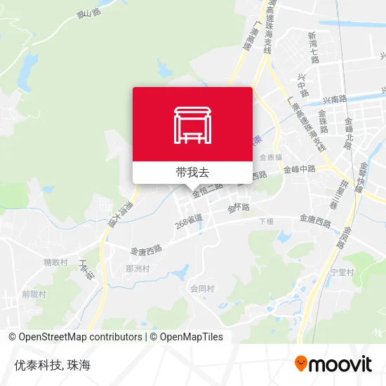 优泰科技地图