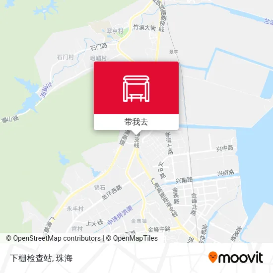 下栅检查站地图