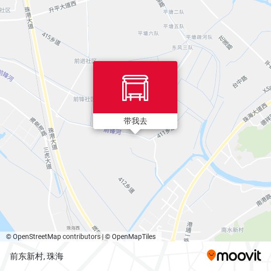 前东新村地图