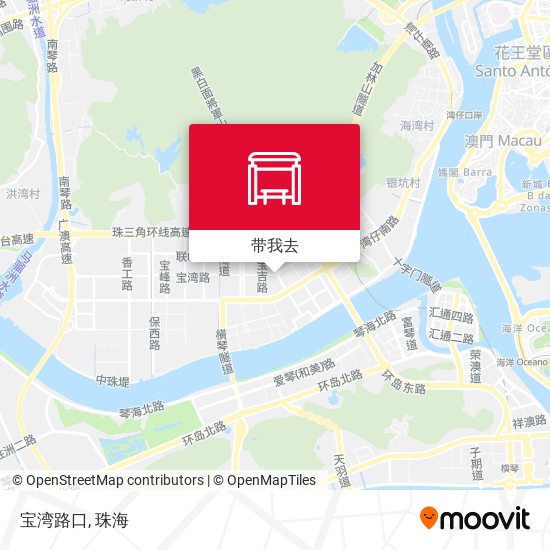 宝湾路口地图