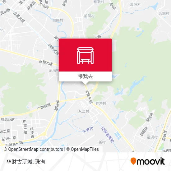 华财古玩城地图
