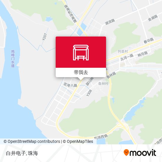 白井电子地图