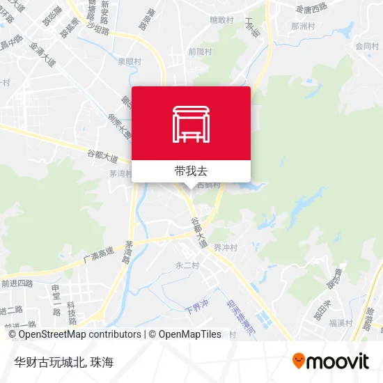 华财古玩城北地图