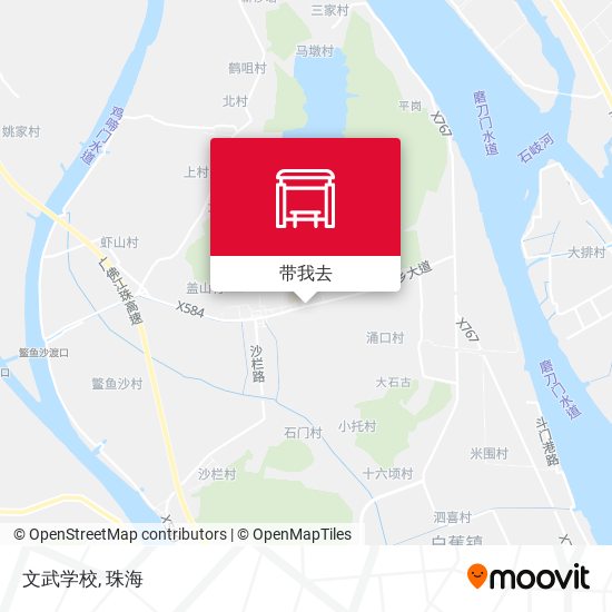 文武学校地图