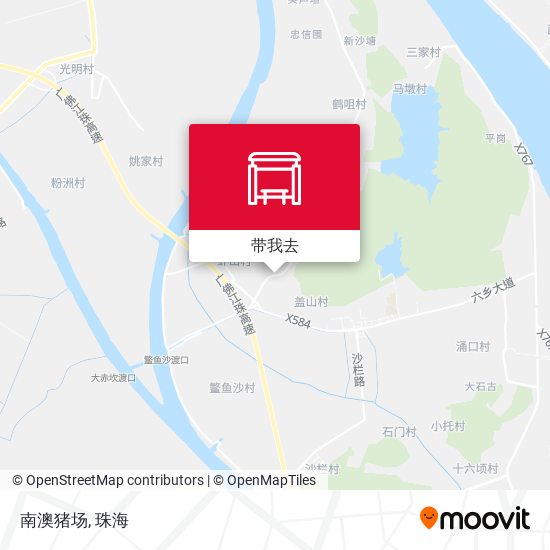 南澳猪场地图