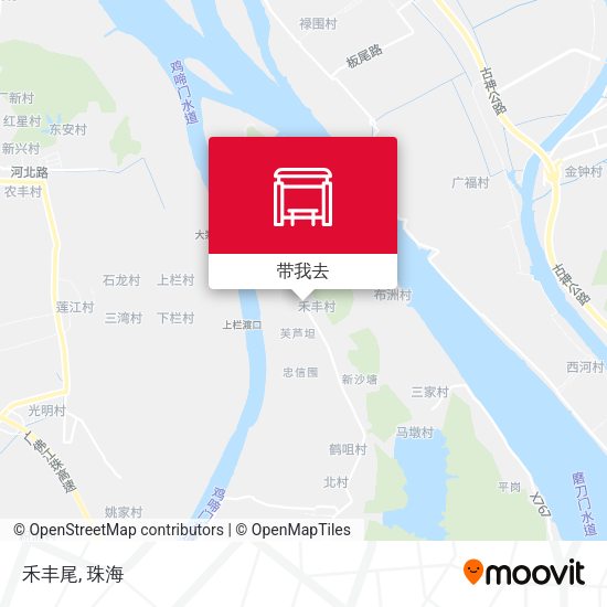 禾丰尾地图
