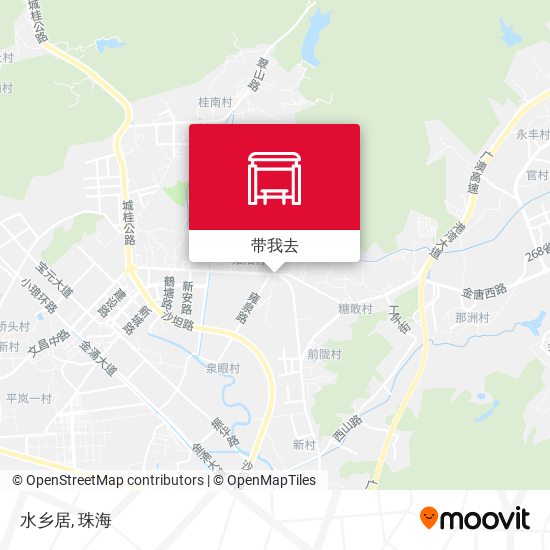 水乡居地图
