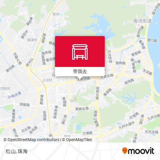 红山地图