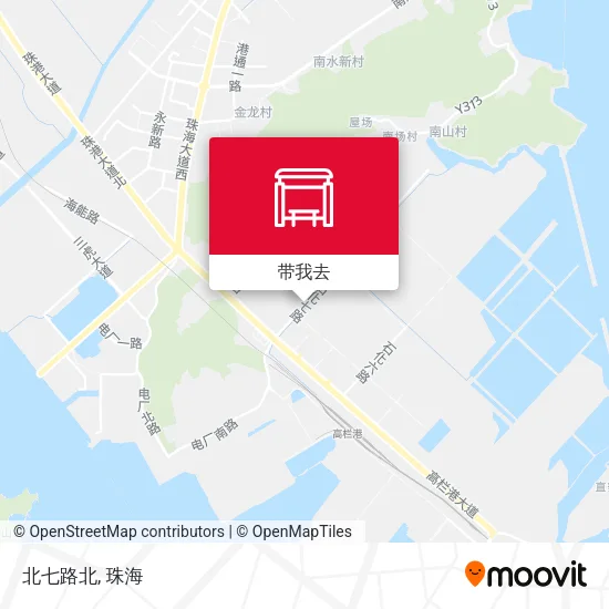 北七路北地图