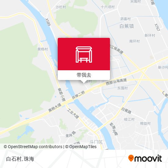 白石村地图