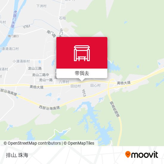 排山地图