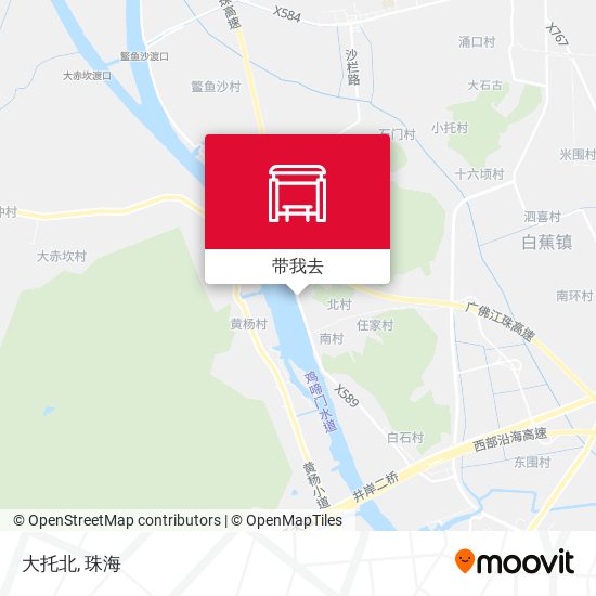 大托北地图