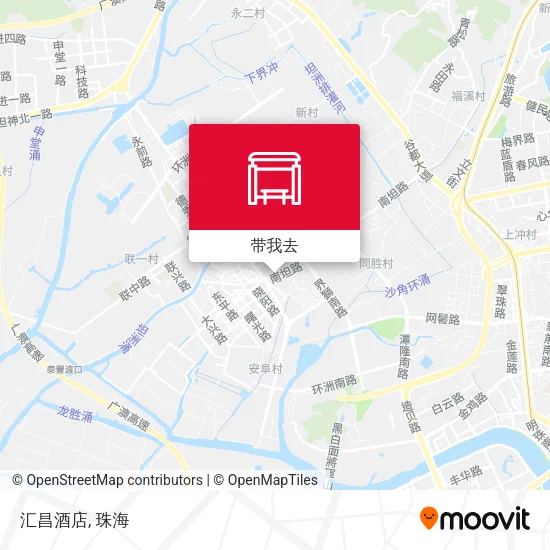 汇昌酒店地图