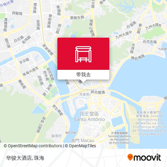 华骏大酒店地图
