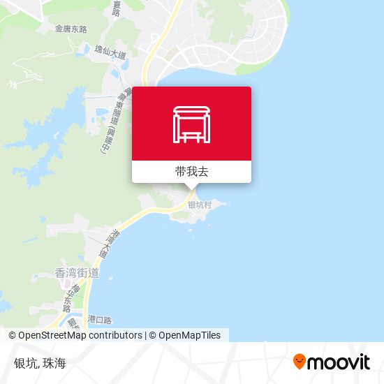 银坑地图