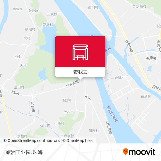 螺洲工业园地图