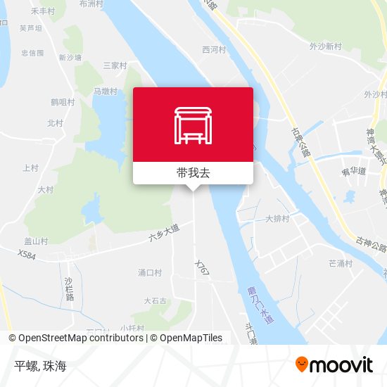 平螺地图