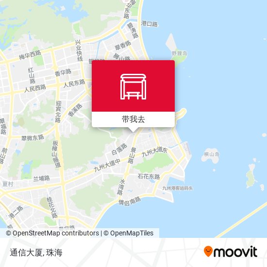 通信大厦地图