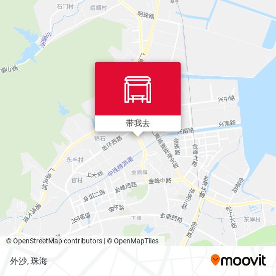 外沙地图