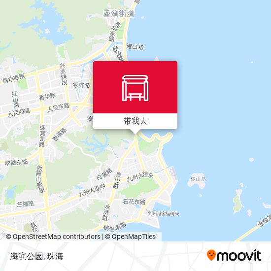 海滨公园地图