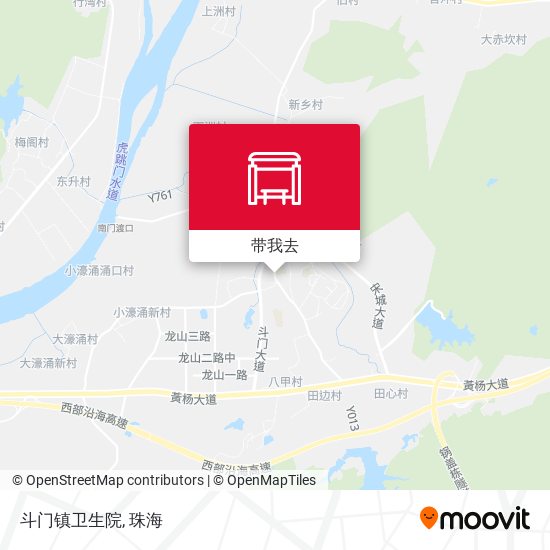斗门镇卫生院地图