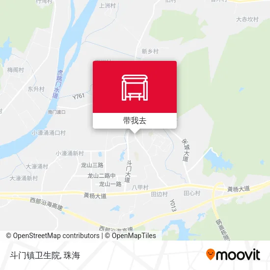 斗门镇卫生院地图