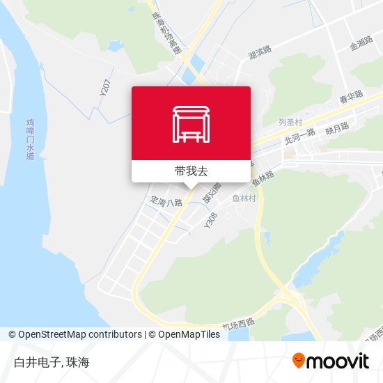 白井电子地图