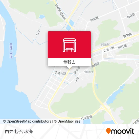 白井电子地图