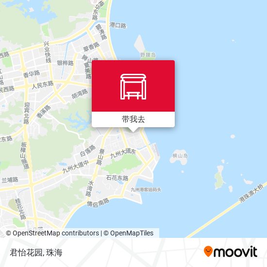 君怡花园地图