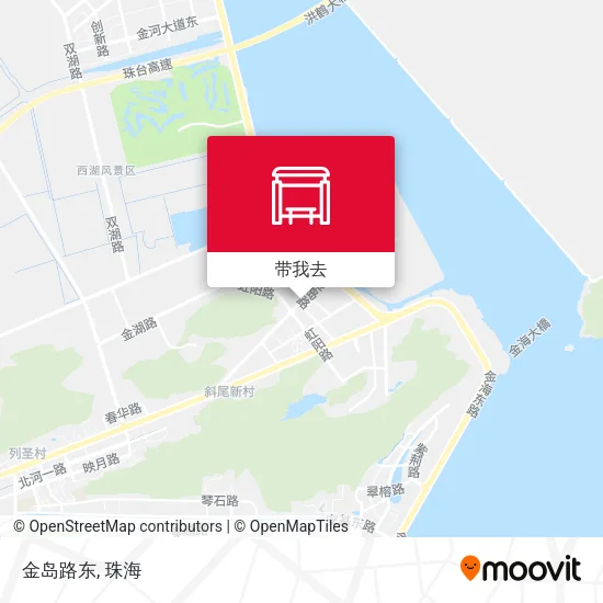 金岛路东地图
