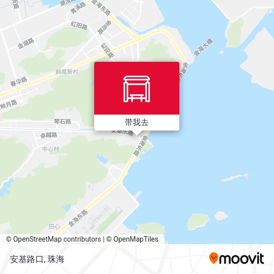 安基路口地图