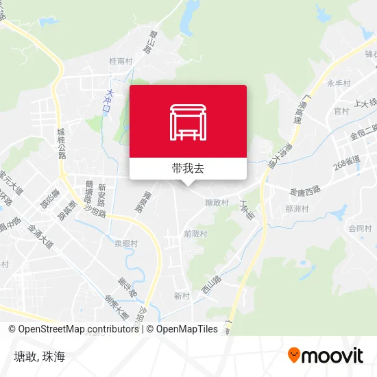 塘敢地图