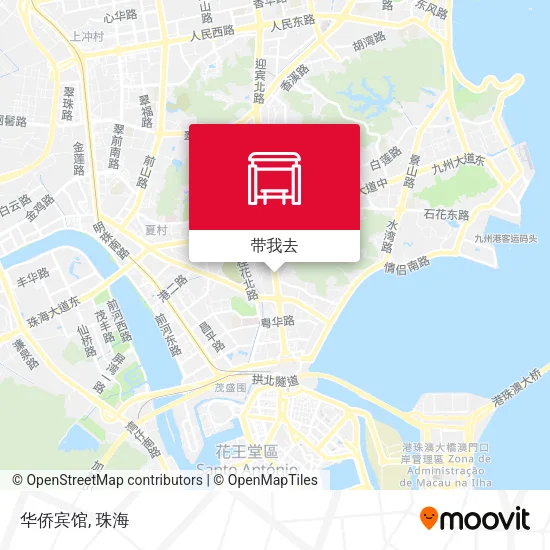 华侨宾馆地图