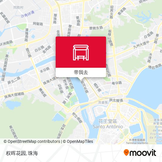 权晖花园地图