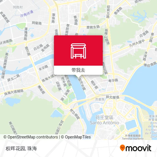 权晖花园地图