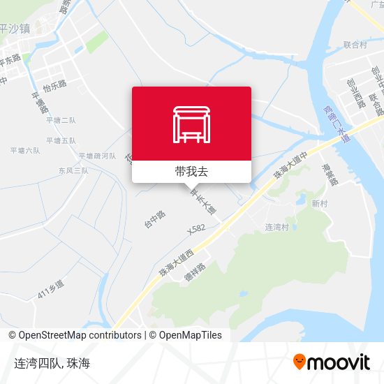 连湾四队地图