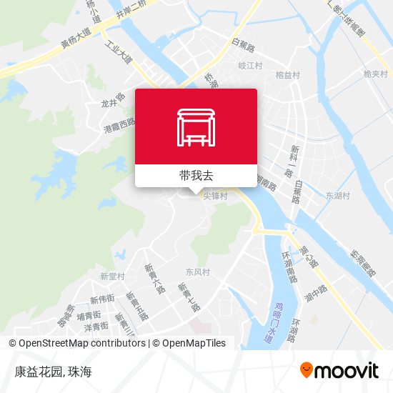 康益花园地图