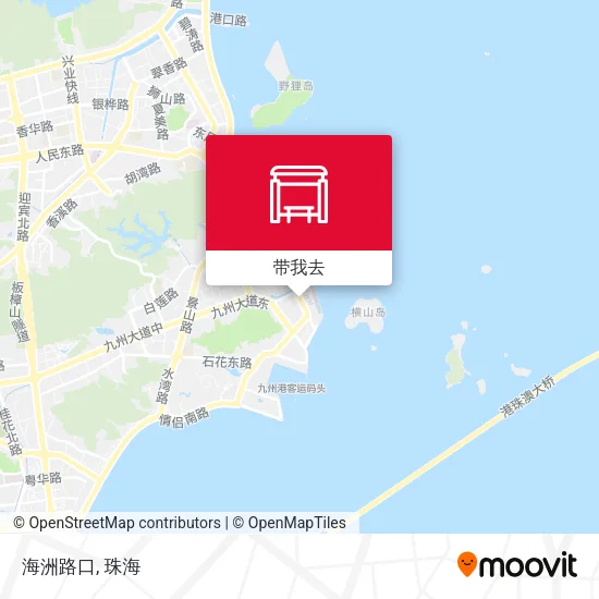 海洲路口地图
