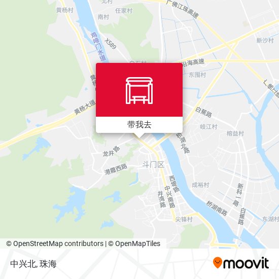 中兴北地图