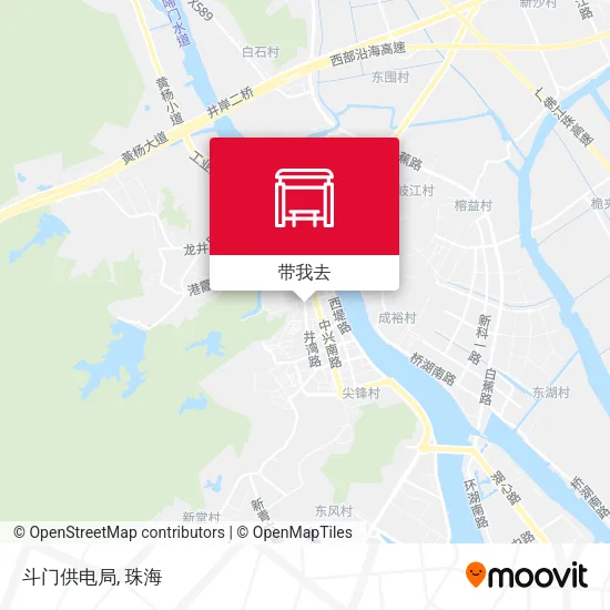 斗门供电局地图