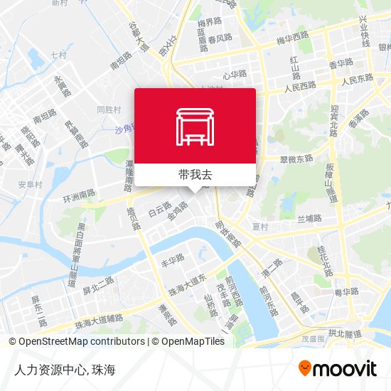 人力资源中心地图