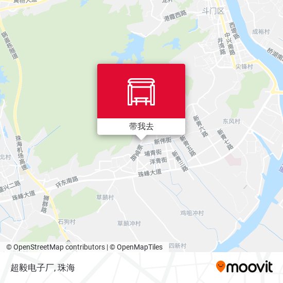 超毅电子厂地图