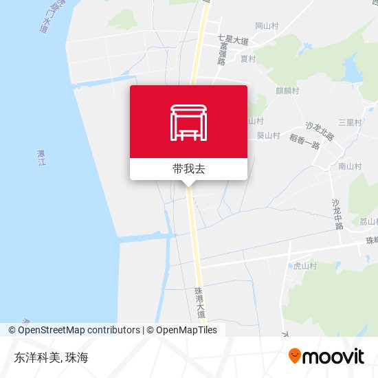 东洋科美地图