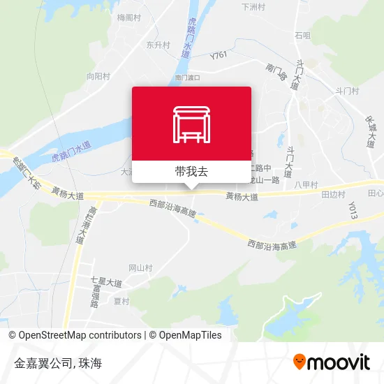 金嘉翼公司地图